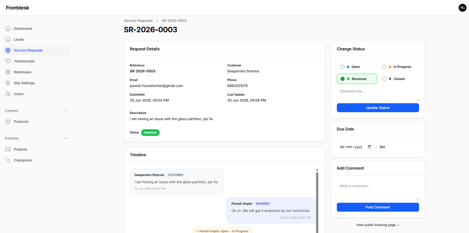 Website and portal development